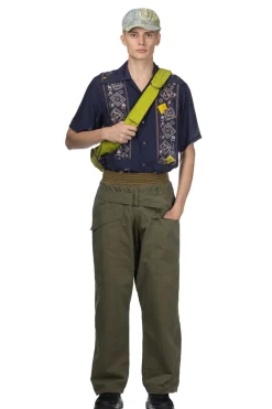New Kapital Rip Stop AVIATOR SUITCUT Pants - Khaki