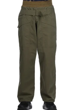 New Kapital Rip Stop AVIATOR SUITCUT Pants - Khaki