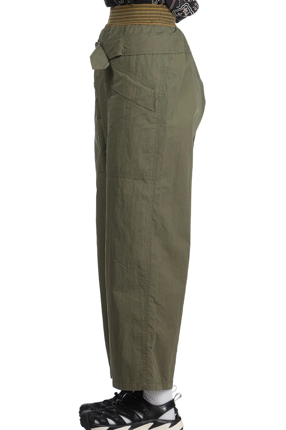 Outlet Kapital Rip Stop AVIATOR SUITCUT Pants - Khaki