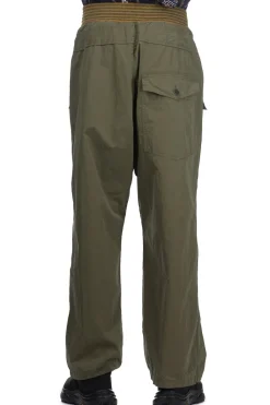 New Kapital Rip Stop AVIATOR SUITCUT Pants - Khaki