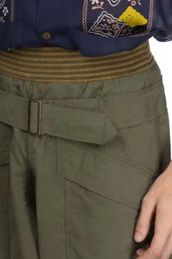 New Kapital Rip Stop AVIATOR SUITCUT Pants - Khaki