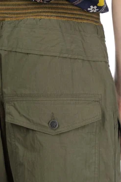 New Kapital Rip Stop AVIATOR SUITCUT Pants - Khaki