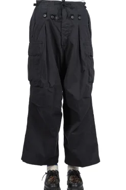 Hot Kapital Rip Stop JUMBO Cargo Pants - Black
