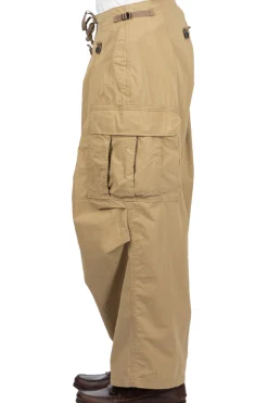 Sale Kapital Rip Stop JUMBO Cargo Pants - Beige
