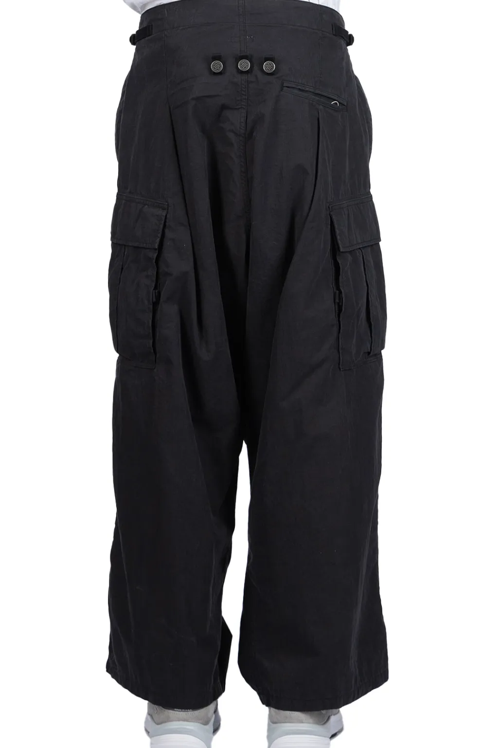 Sale Kapital Rip Stop JUMBO Cargo Pants - Black