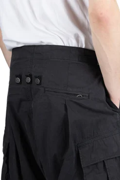 Sale Kapital Rip Stop JUMBO Cargo Pants - Black