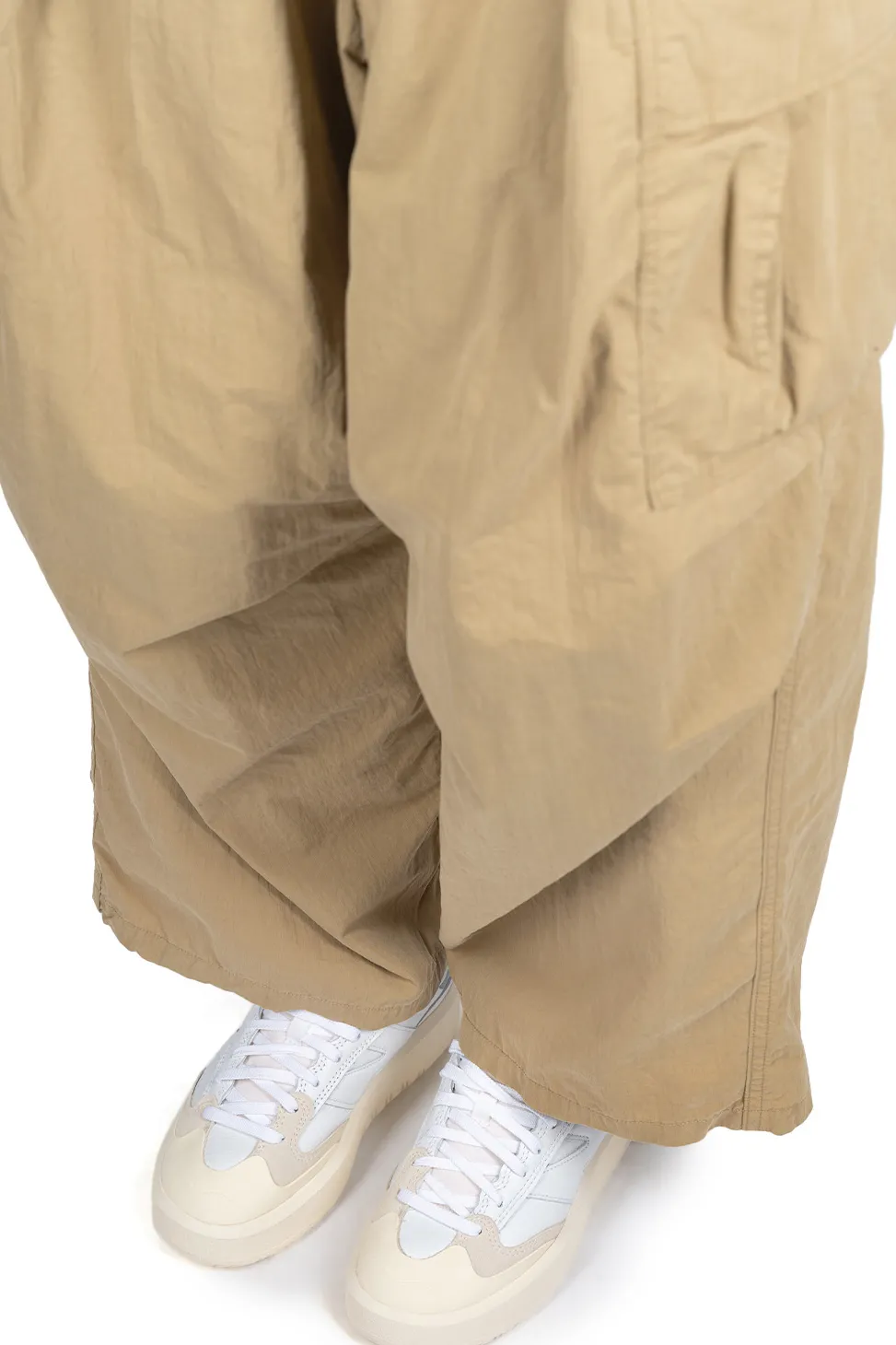 Hot Kapital Rip Stop JUMBO Cargo Pants - Beige