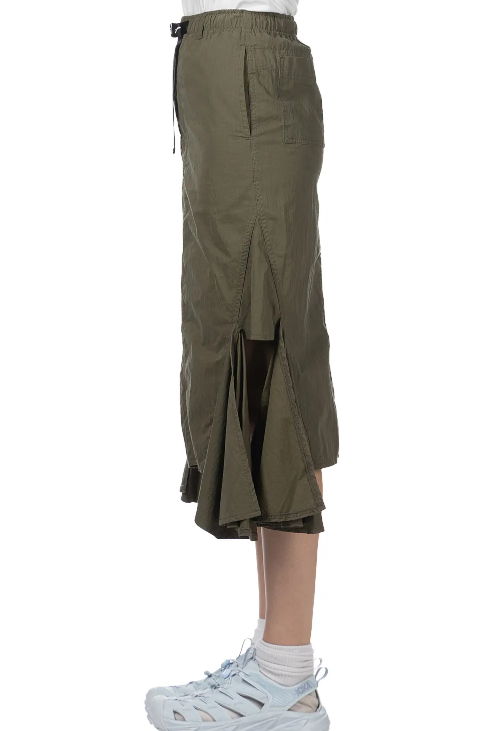 Discount Kapital Ripstop Devil Skirt - Khaki