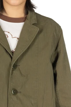Outlet Kapital Rip-Stop Hospital Jacket - Khaki
