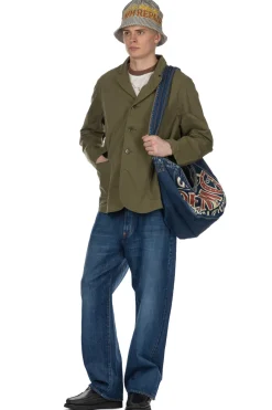 New Kapital Rip-Stop Hospital Jacket - Khaki