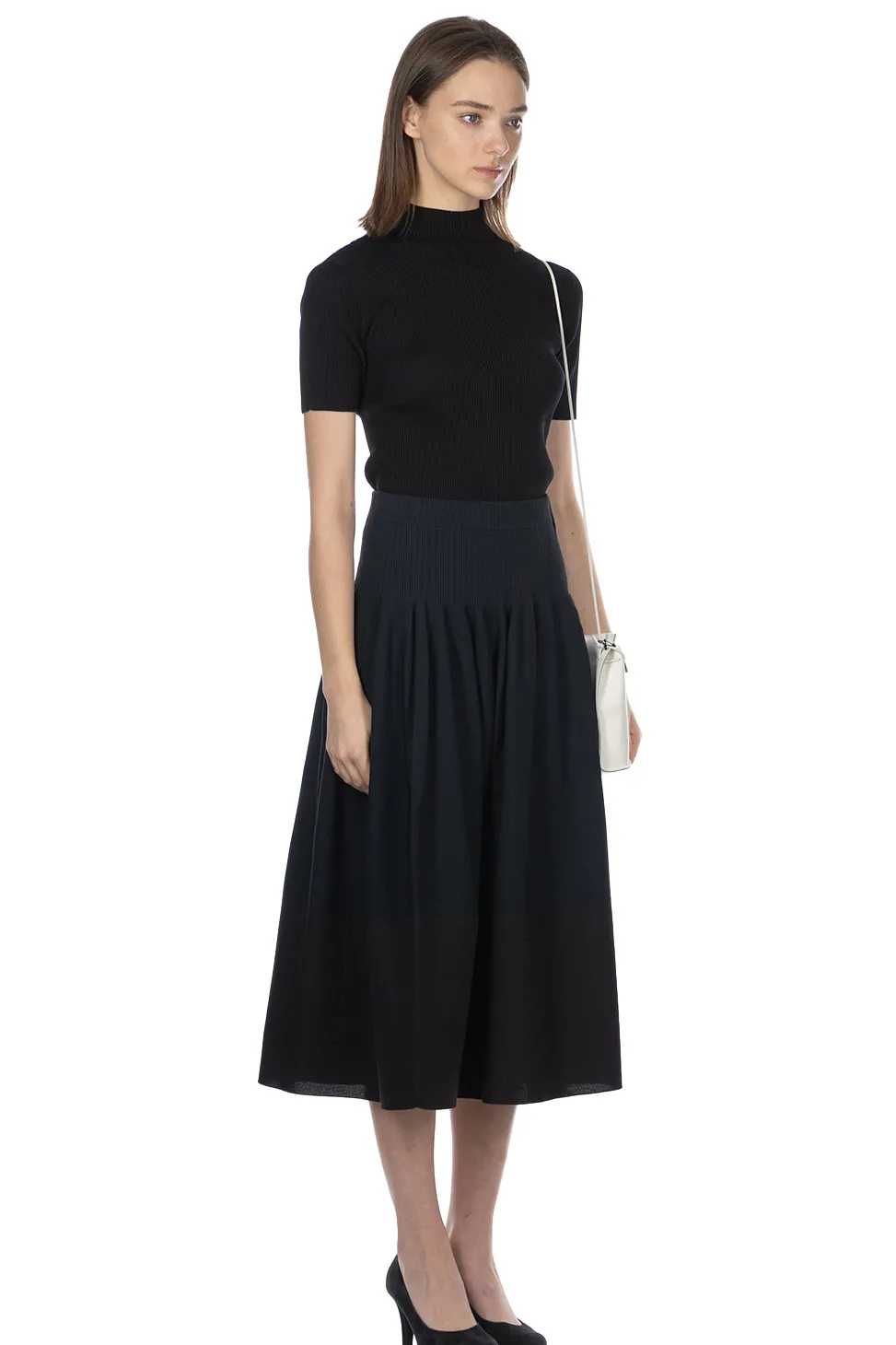 Clearance CFCL Rivulet Skirt - Black