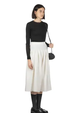 Sale CFCL Rivulet Skirt - White