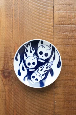 Online Kihara Porcelain Rock Small Plate - Fire