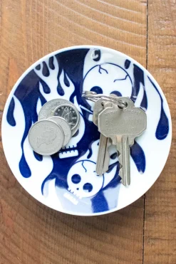 Online Kihara Porcelain Rock Small Plate - Fire