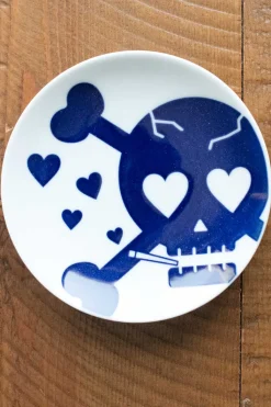 Best Kihara Porcelain Rock Small Plate - Heart