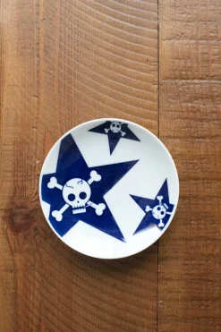 Clearance Kihara Porcelain Rock Small Plate - Star