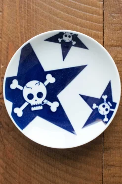Clearance Kihara Porcelain Rock Small Plate - Star