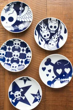 Clearance Kihara Porcelain Rock Small Plate - Star