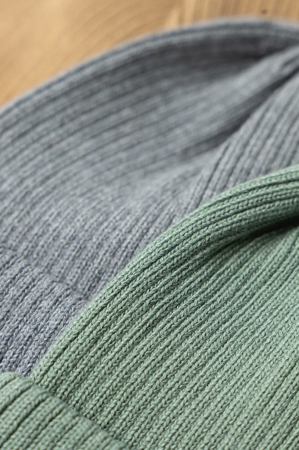 Fashion Decho Roll Knit Cap - 3 Color Choices