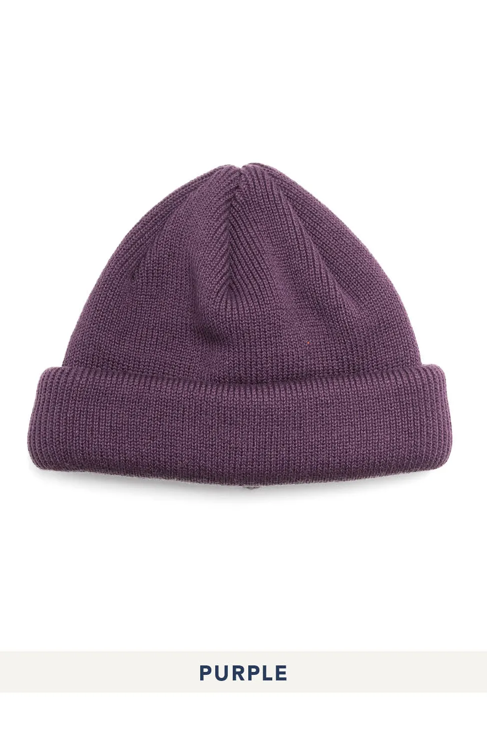 Fashion Decho Roll Knit Cap - 3 Color Choices