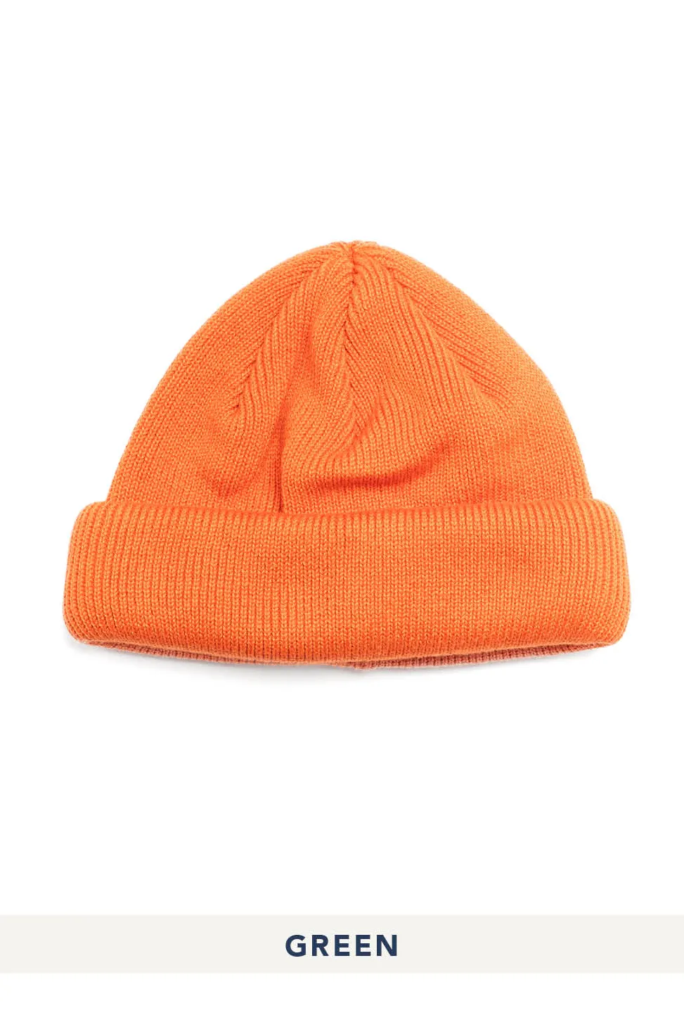 Fashion Decho Roll Knit Cap - 3 Color Choices