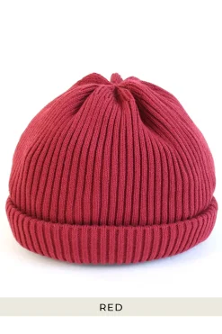 New Decho Roll Knit Cap in 4 Color Choices