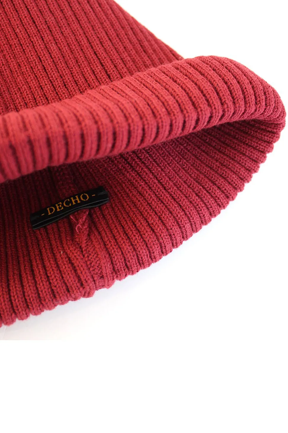 Discount Decho Roll Knit Cap in 4 Color Choices