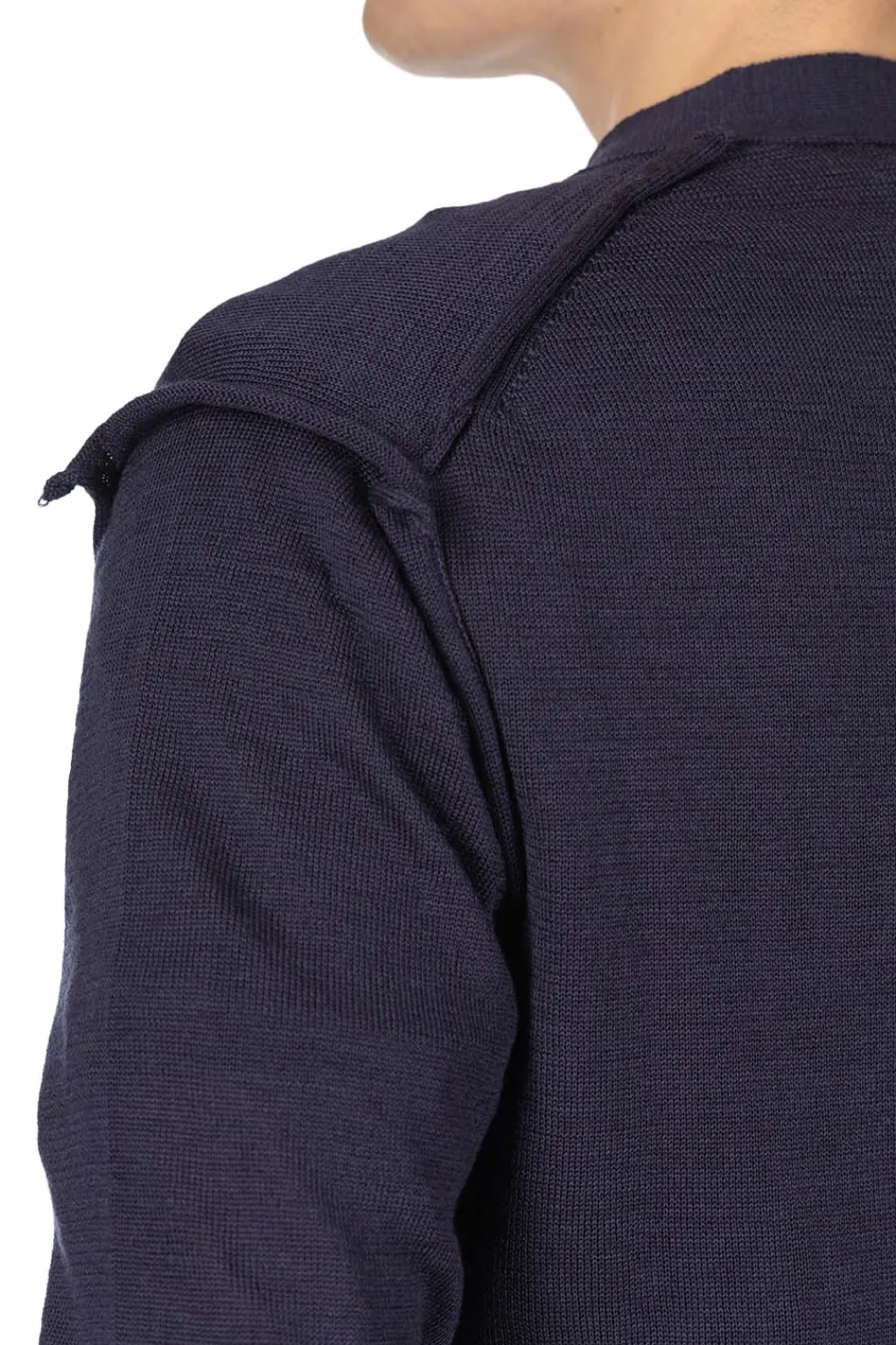 Best Comme Des Garcons Homme Deux Rolled Edge Cardigan