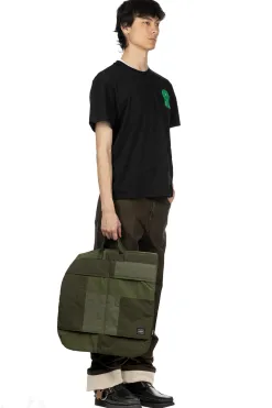 Hot JW Anderson Rosette Patch Back Print T-Shirt - Black