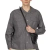 New ts(s) Round Flap Pocket Shirt - Grey