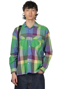 Hot ts(s) Round Flap Pocket Shirt - Multicolor
