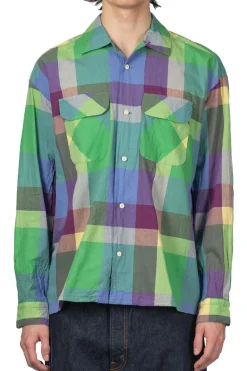 Hot ts(s) Round Flap Pocket Shirt - Multicolor