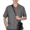 Discount ts(s) Round Flap Pocket Short Sleeve - Grey