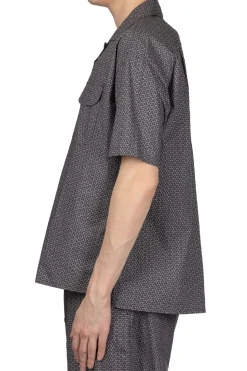 Discount ts(s) Round Flap Pocket Short Sleeve - Black