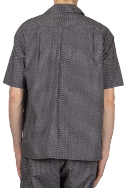 Discount ts(s) Round Flap Pocket Short Sleeve - Black