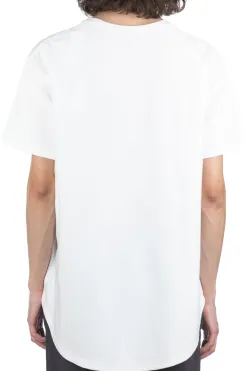 Fashion SOE Ready to Wear Round Hem Tall Tee - White