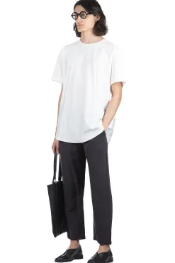 Fashion SOE Ready to Wear Round Hem Tall Tee - White