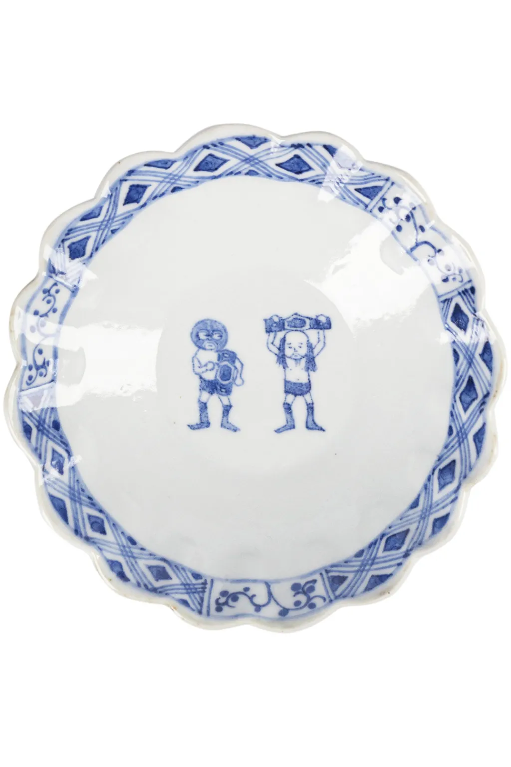 Sale Motif Ceramic and Art Round Plate - Champion Belt