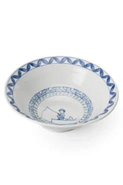 New Motif Ceramic and Art Round Plate - Fishman