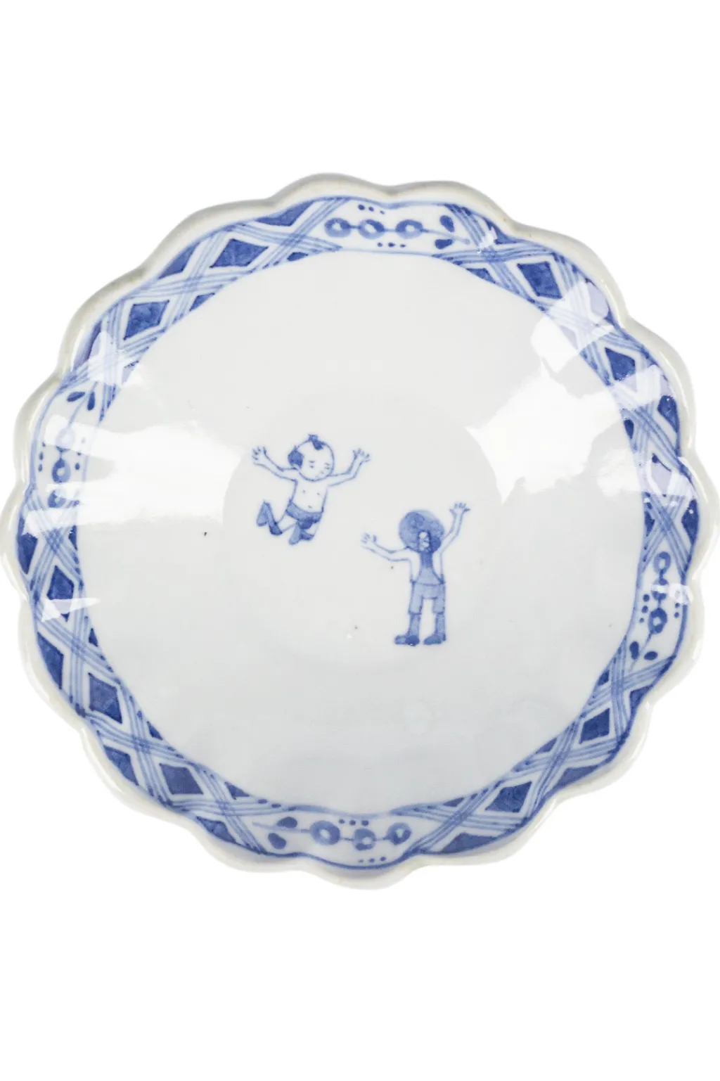 Discount Motif Ceramic and Art Round Plate - Jumping