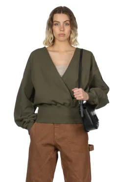 Fashion JW Anderson Rounded Wrap Sweatshirt