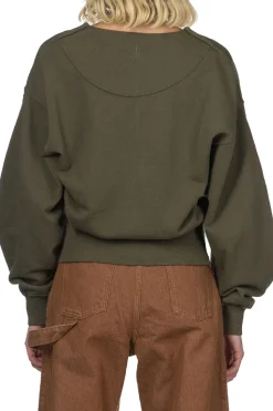Fashion JW Anderson Rounded Wrap Sweatshirt