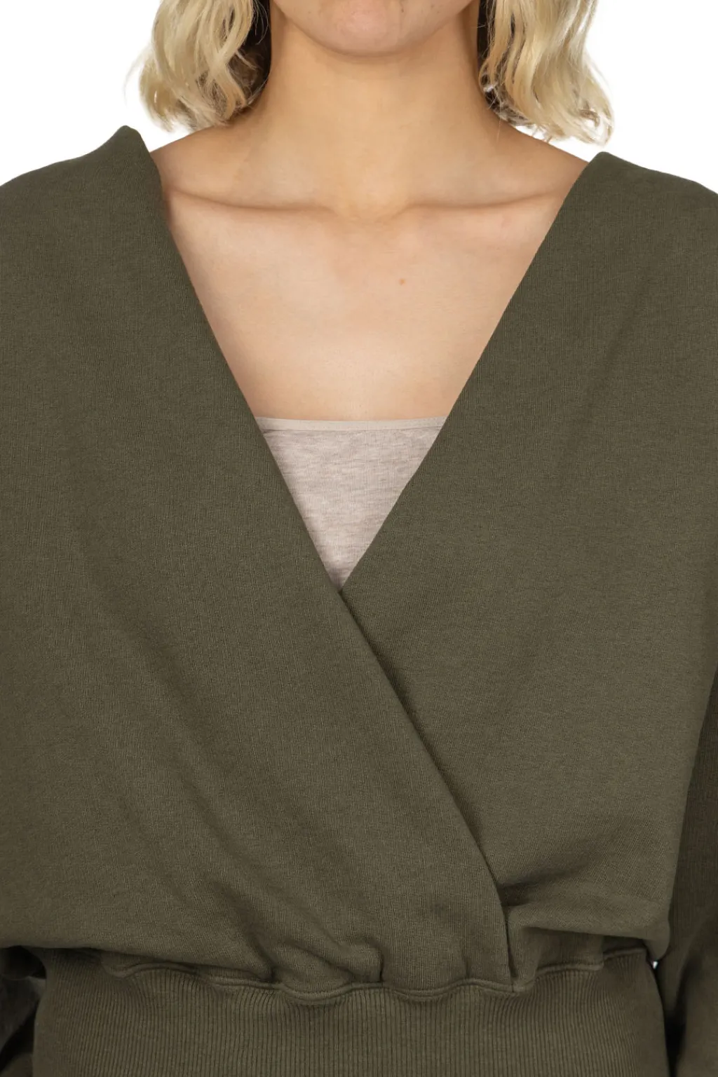 Fashion JW Anderson Rounded Wrap Sweatshirt