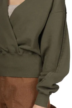Fashion JW Anderson Rounded Wrap Sweatshirt