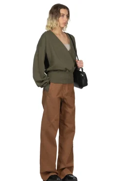 Fashion JW Anderson Rounded Wrap Sweatshirt