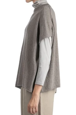 Best Evam Eva Roving Cotton Vest - Otter Gray