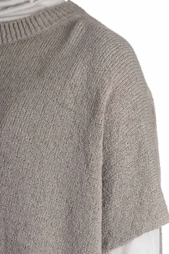 Best Evam Eva Roving Cotton Vest - Otter Gray
