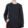 Hot Comme Des Garcons Comme Des Garcons Ruffle Sided Crewneck Sweater - Black