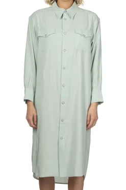 New Visvim Rust Belt Dress Long Sleeve