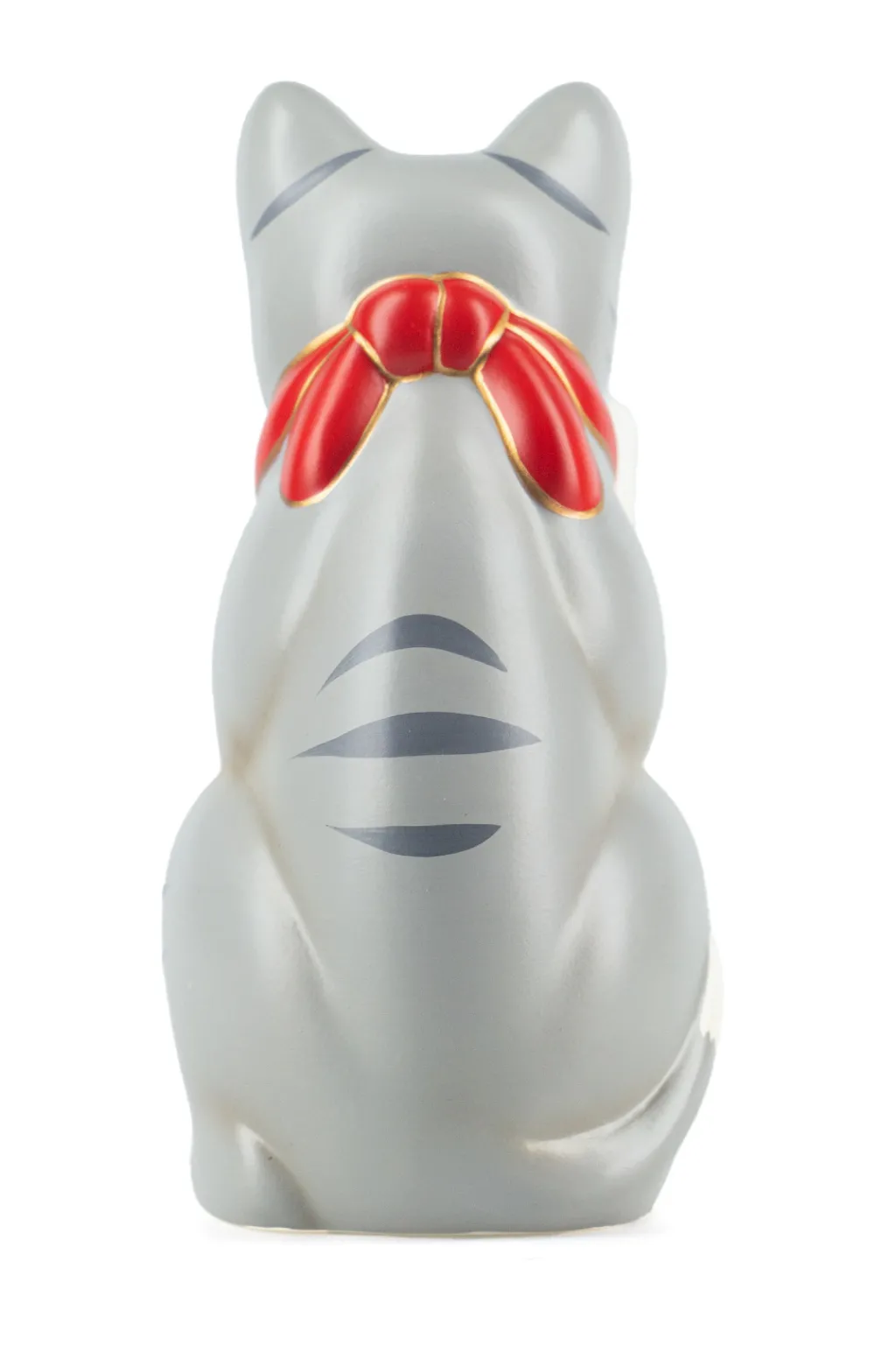 Outlet Fukumaneki Sabatora Grey Lucky Cat 15.5cm
